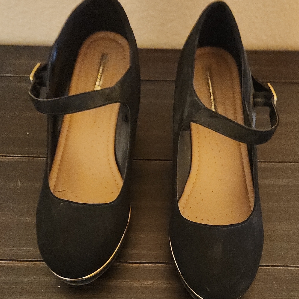 Elegant Black Mary Jane Women's Shoes